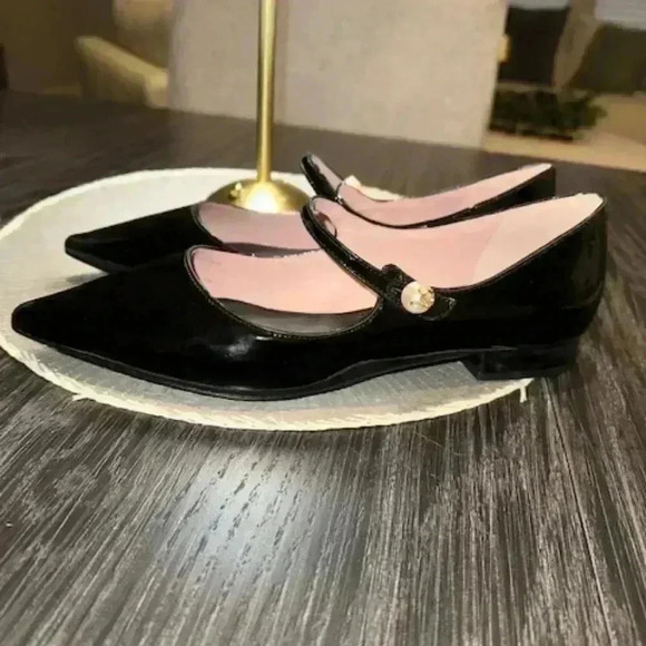 Kate Spade New York Women's Maya Imitation Pearl Mary Jane Flats - Picture 1 of 6